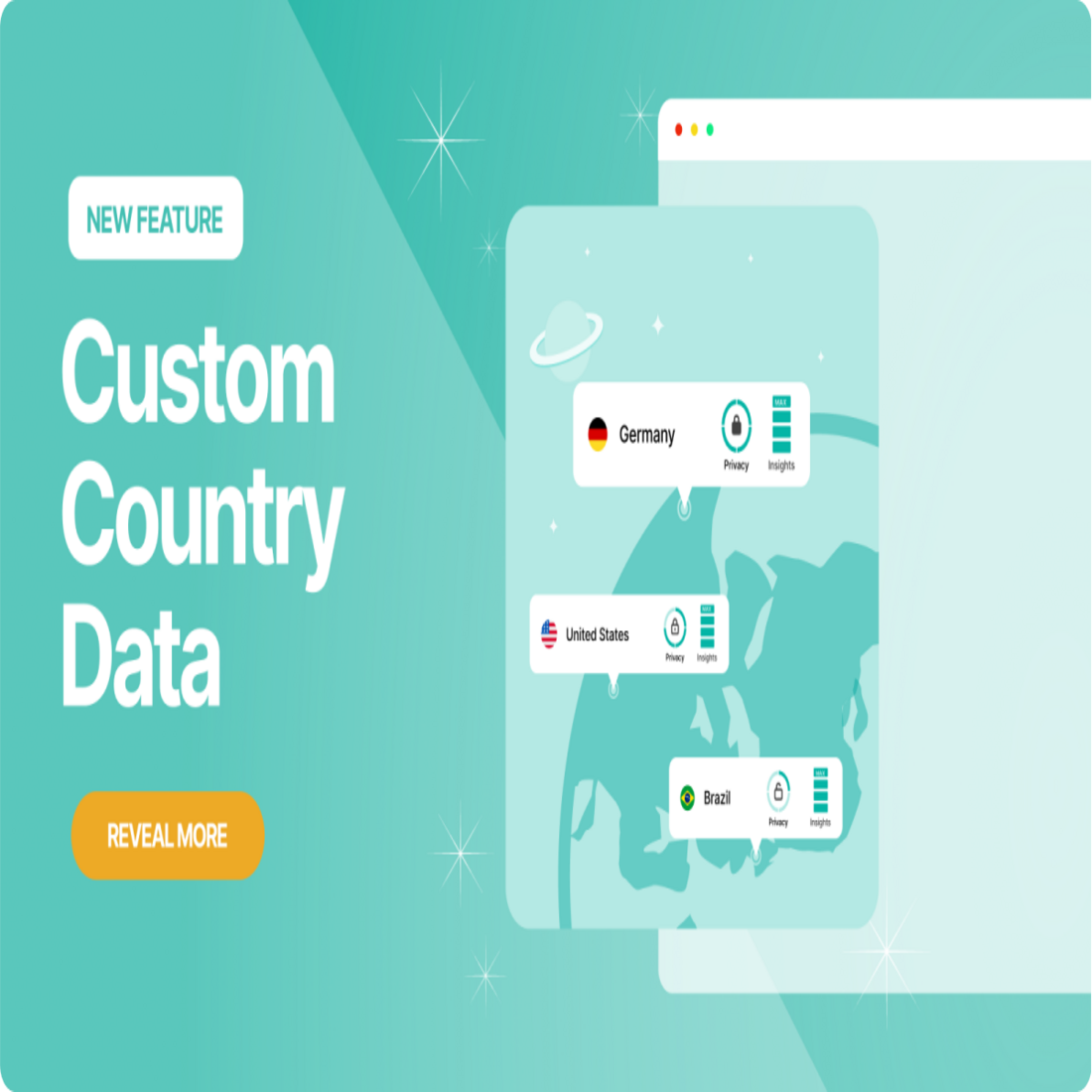 Benutzerdefinierte Länderdaten Datenschutz